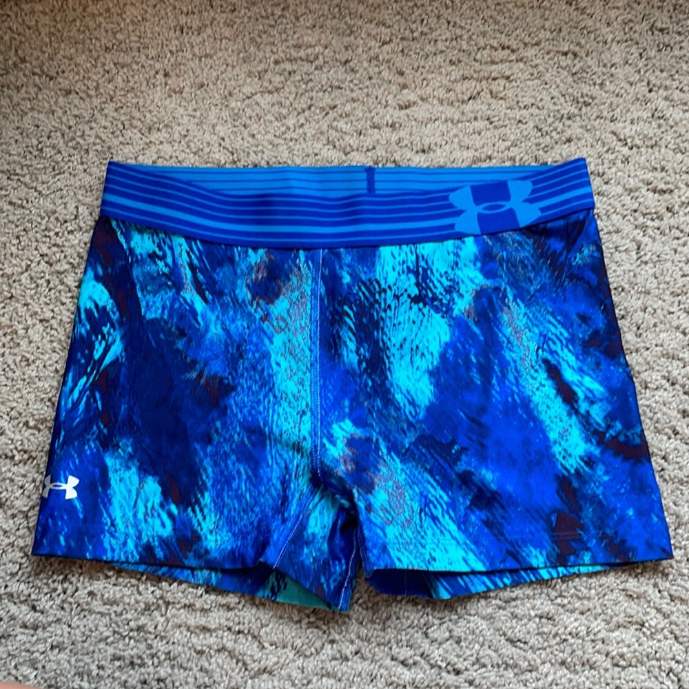Blue Under Amour Spandex